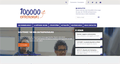 Desktop Screenshot of 100000entrepreneurs.com